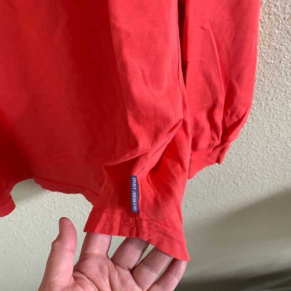 SPIRIT JERSEY Pinkish-Orange jersey. NWOT (L)🌴 - Picture 7 of 9